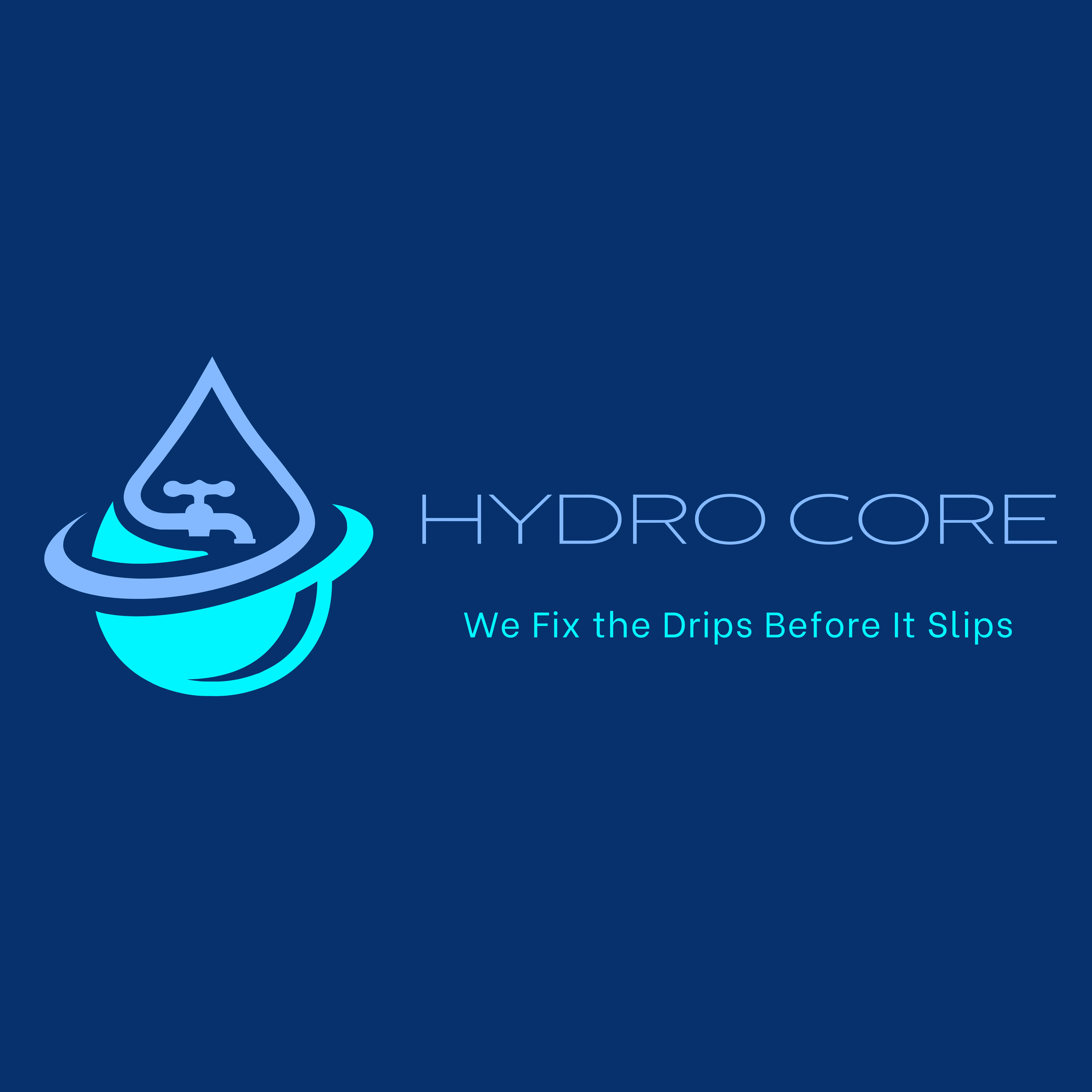 Hydro Core Plumbing Official Logo